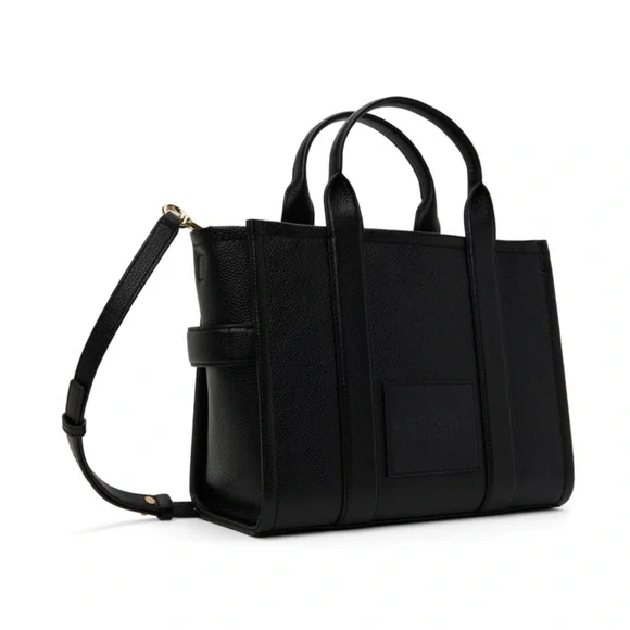 AUTHENTIC BRAND NEW MARC JACOBS
Black 'The Leather Medium' Tote - Picture 3 of 6